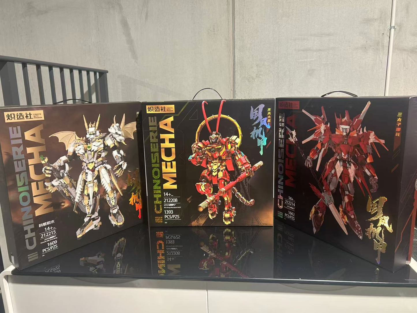 Chinoiserie Mecha WUKONG – 1393-Piece Large Construction Model
