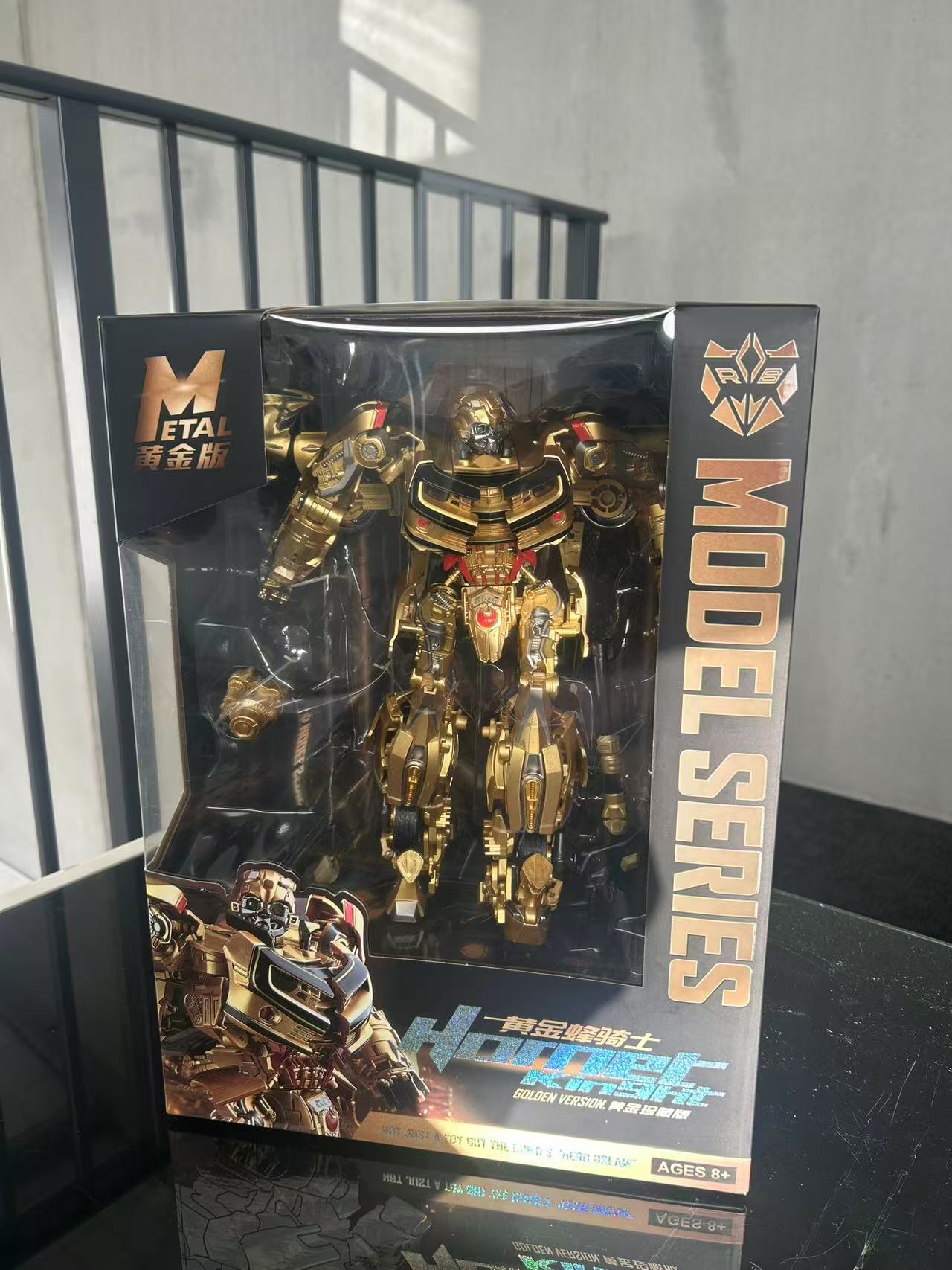Limited Edition Gold Alloy Bumblebee – Large Movie Version Transformer
