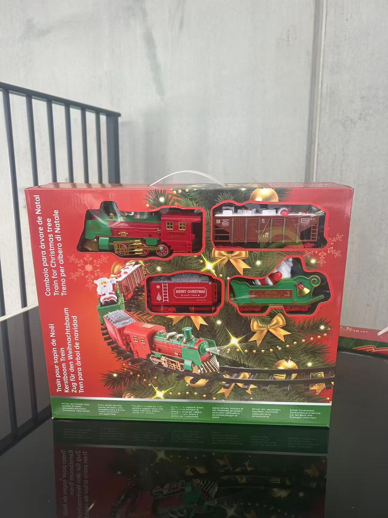 Christmas Tree Top Train Type A – Rotating Train Around Tree