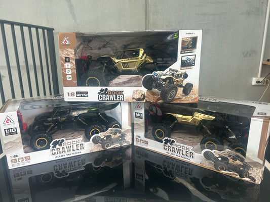 Alloy 6-Wheel Off-Road RC Truck – Heavy-Duty Beast for Extreme Terrain!